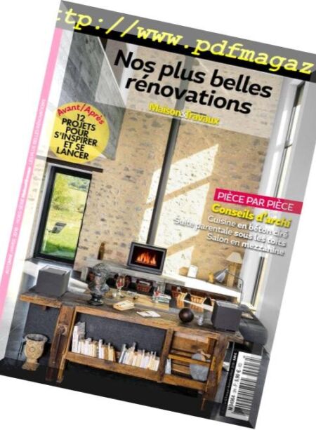 Maison et Travaux – Hors-Serie – Automne-Hiver 2018 Cover