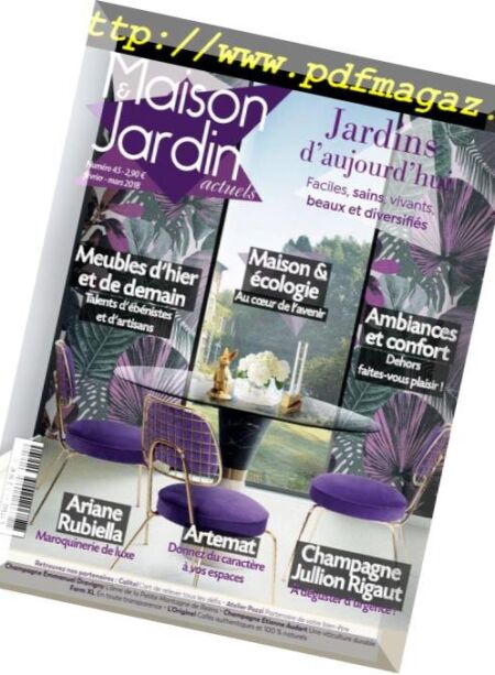Maison&Jardin Actuels – Fevrier-Mars 2018 Cover