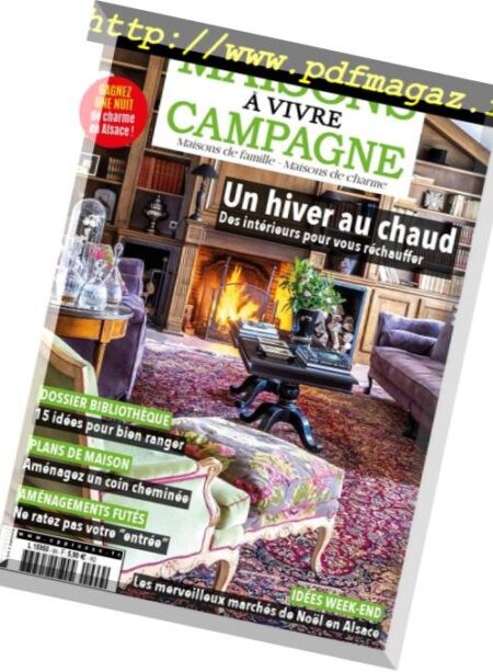 Maisons a Vivre Campagne – novembre-decembre 2018 Cover