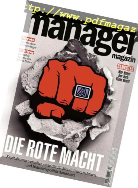 Manager Magazin – Dezember 2018 Cover