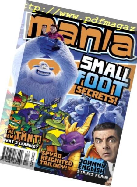 Mania – October 2018 Cover