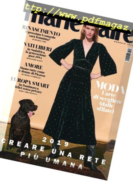 Marie Claire Italia – Gennaio 2019 Cover