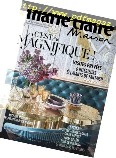 Marie Claire Maison France – decembre 2018 Cover