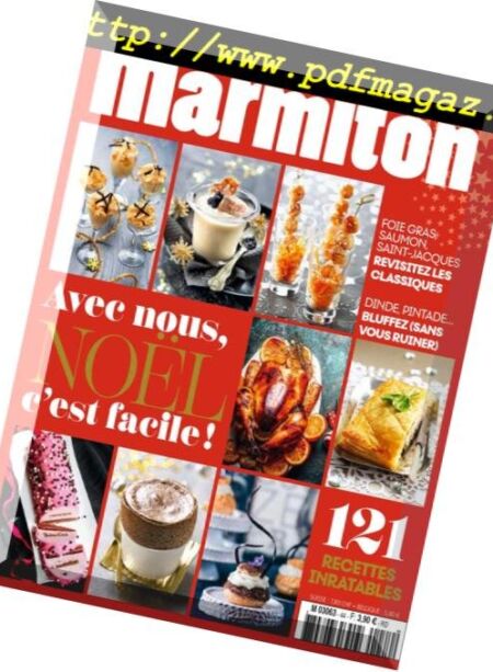 Marmiton – Novembre-Decembre 2018 Cover