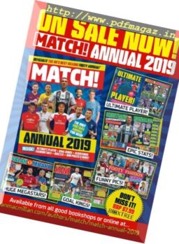 Match! – October 09, 2018