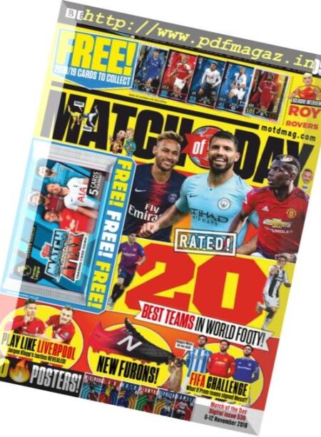 Match of the Day – 06 November 2018 Cover