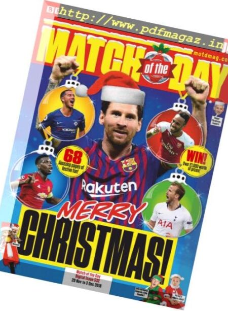 Match of the Day – 20 November 2018 Cover