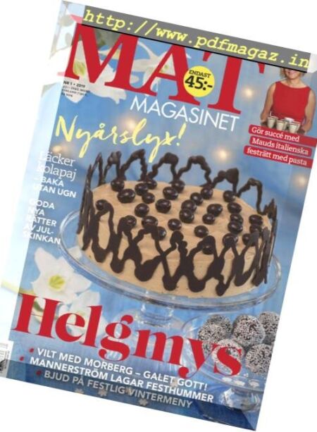Matmagasinet – januari 2019 Cover