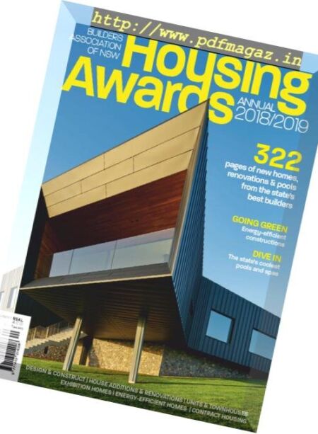 MBA Housing Awards Annual – December 2018 Cover