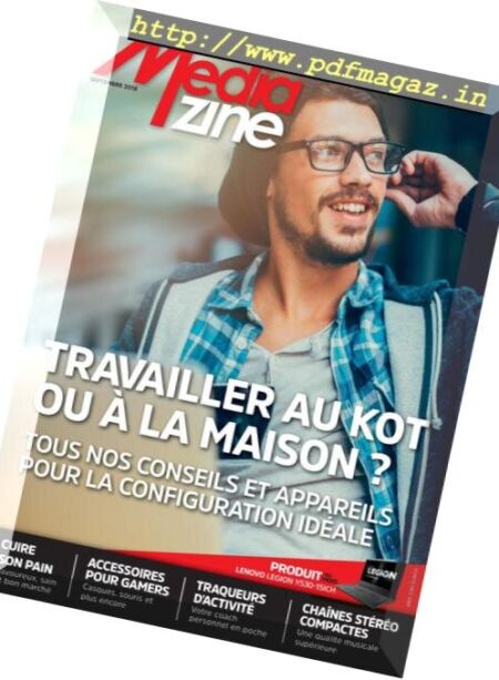 MediaZine – Septembre 2018 Cover