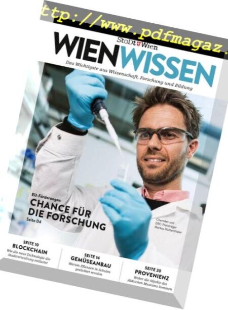 Mein Wien – Dezember 2018 Cover