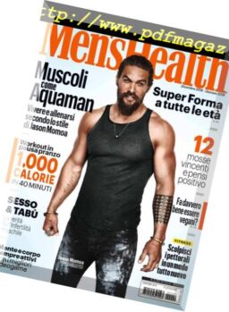 Men’s Health Italia – Dicembre 2018 – Gennaio 2019