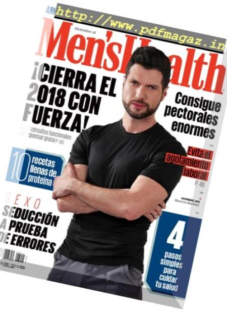 Men’s Health Mexico – diciembre 2018 Cover