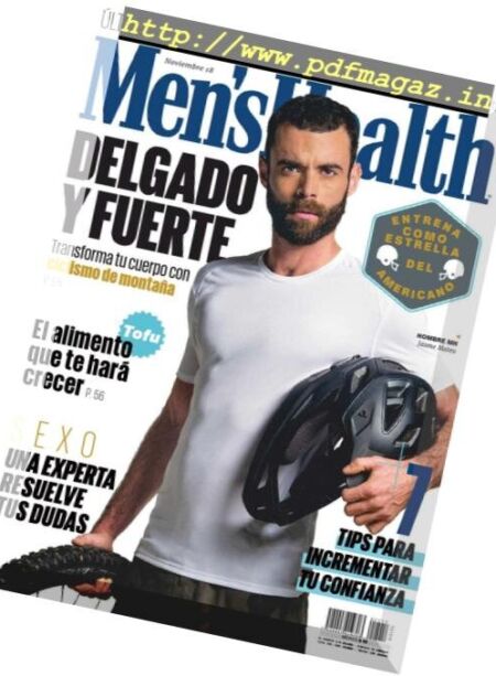 Men’s Health Mexico – noviembre 2018 Cover