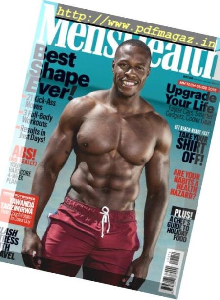 Men’s Health South Africa – December 2018 Cover