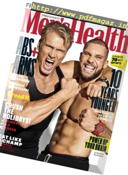 Men’s Health USA – December 2018 Cover