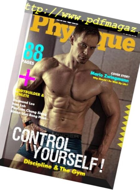 Men’s Physique Malaysia – Volume 13, 2018 Cover