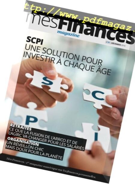 Mes Finances – Decembre 2018 Cover