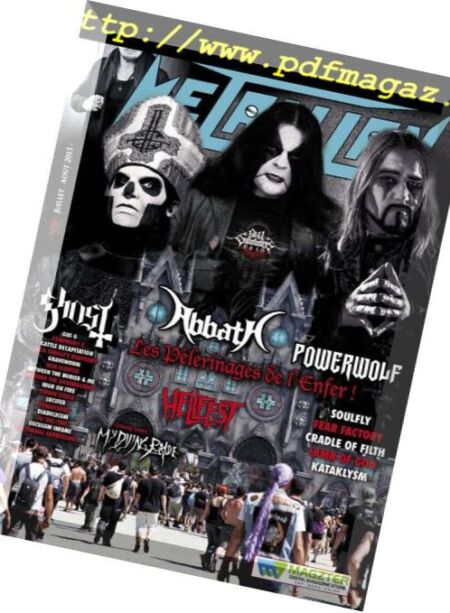 Metallian – juillet-aout 2015 Cover