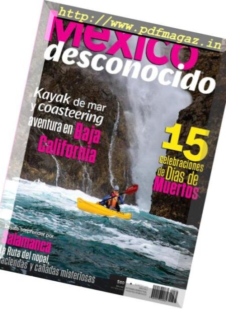 Mexico Desconocido – octubre 2018 Cover