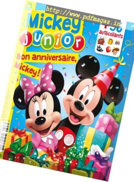Mickey Junior – Novembre 2018 Cover