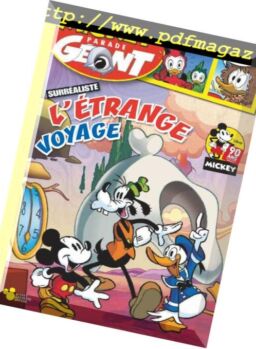 Mickey Parade Geant – novembre 2018