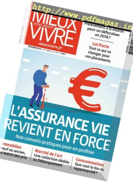Mieux Vivre Votre Argent – novembre 2018 Cover