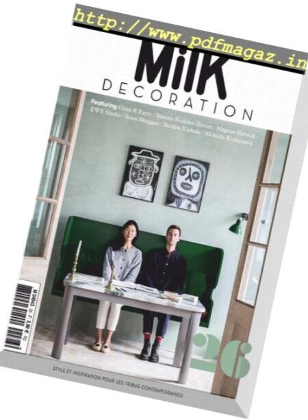 MilK Decoration – decembre 2018 Cover