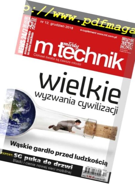 Mlody Technik – Grudzien 2018 Cover