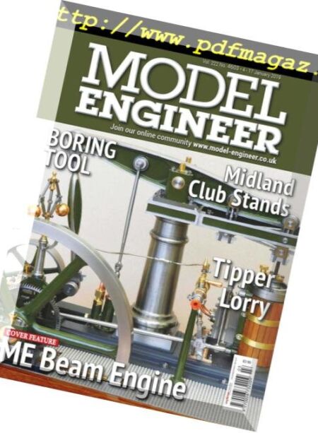 Model Engineer – 09 January 2019 Cover