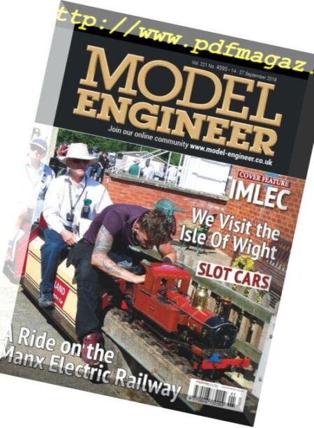 Model Engineer – 14 September 2018 Cover