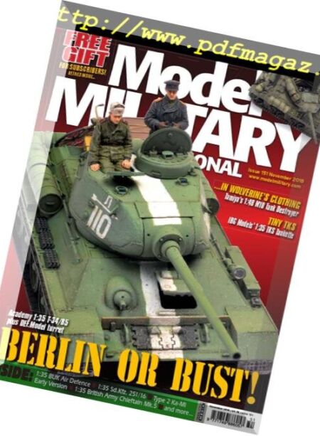 Model Military International – November 2018 Cover