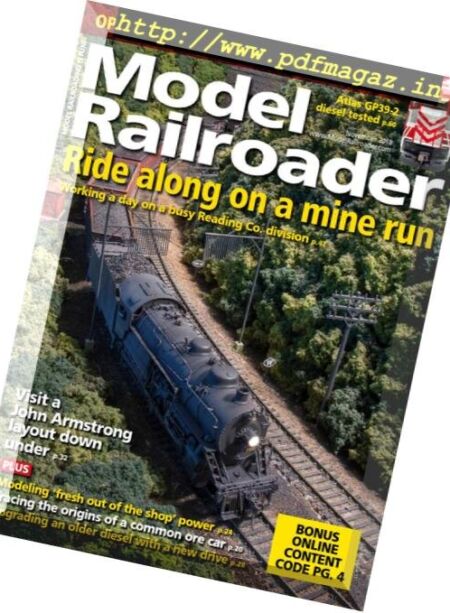Model Railroader – November 2018 Cover