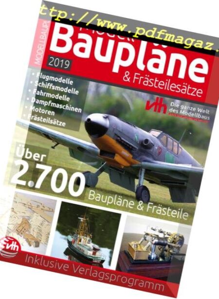 Modellbauplane – Januar 2019 Cover