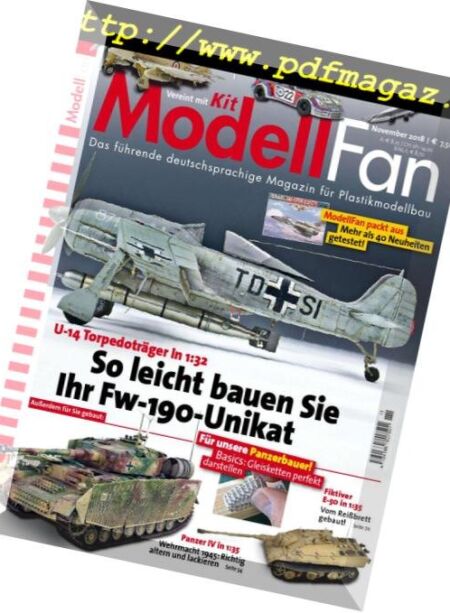 ModellFan – November 2018 Cover