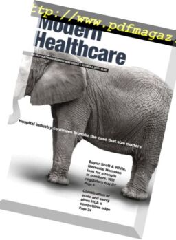 Modern Healthcare – October 08, 2018