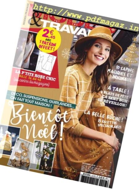 Modes & Travaux – decembre 2018 Cover