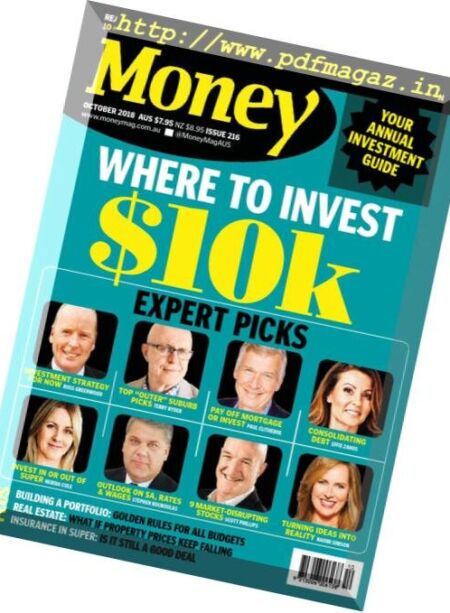 Money Australia – October 2018 Cover