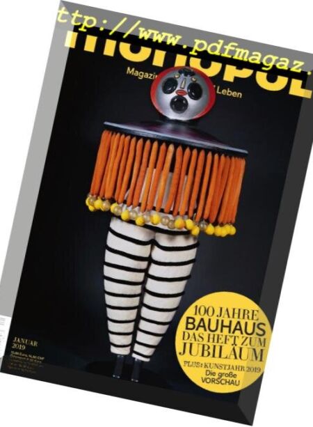 Monopol – Januar 2019 Cover