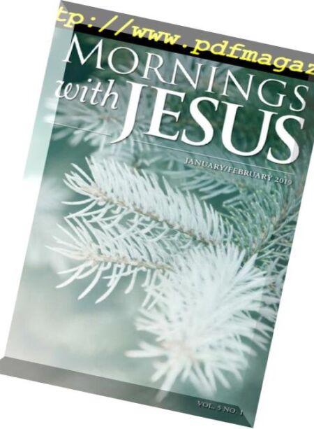 Mornings with Jesus – January 2019 Cover