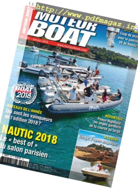 Moteur Boat – janvier 2019 Cover