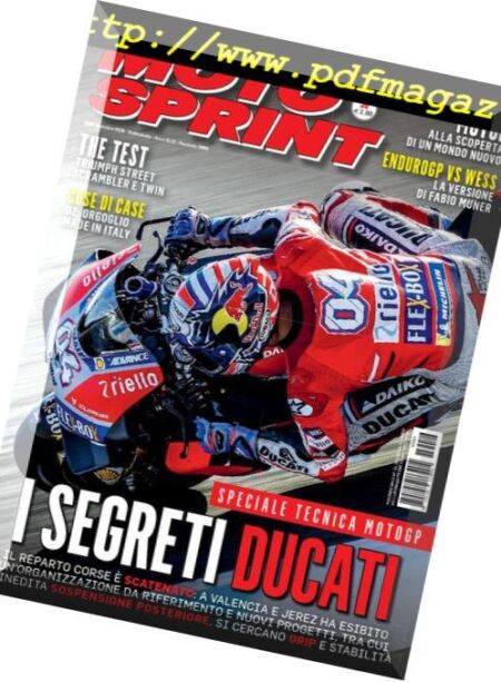 Moto Sprint – 11 Dicembre 2018 Cover