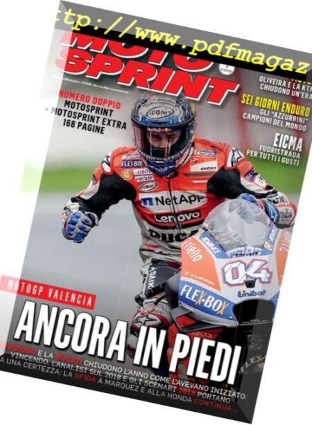 Moto Sprint – 20 Novembre 2018 Cover