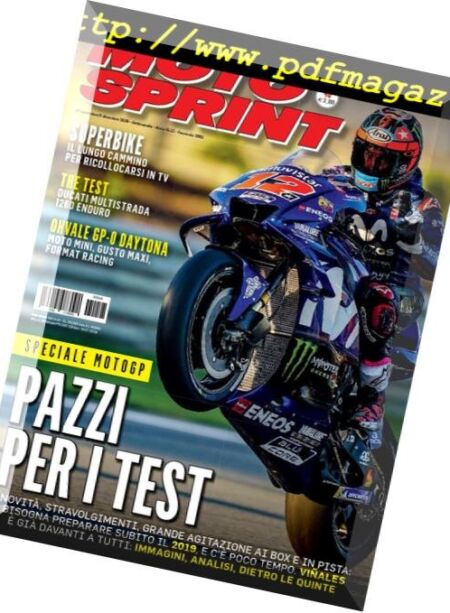Moto Sprint – 27 Novembre 2018 Cover