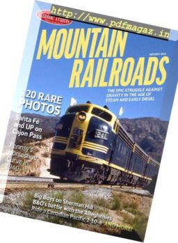 Mountain Railroads – October 2018