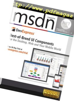 MSDN Magazine – August 2018