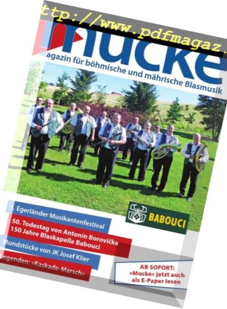 Mucke – November-Dezember 2018 Cover