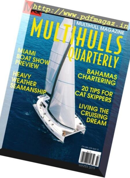 Multihulls Quarterly – October 2018 Cover