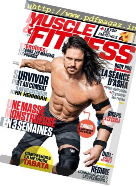 Muscle & Fitness France – decembre 2018 Cover