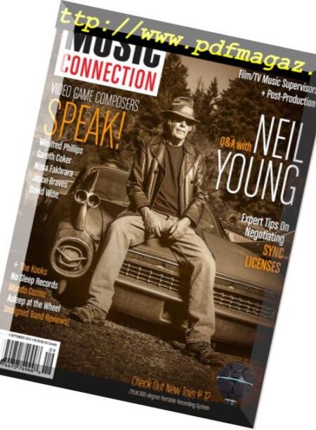 Music Connection – September 2018 Cover